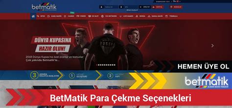 betmatik para yatırma seçenekleri