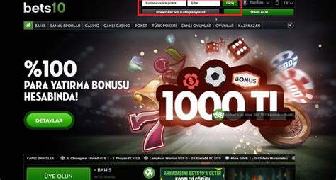 bets10 hoşgeldin bonusu