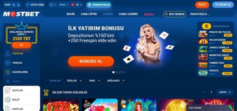 mostbet casino sitesi