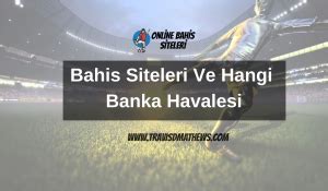 20 tl banka havalesi olan bahis siteleri