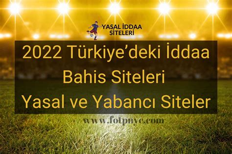 iddaa yasal bahis siteleri