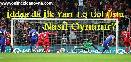 1-5 gol aralığı bahis